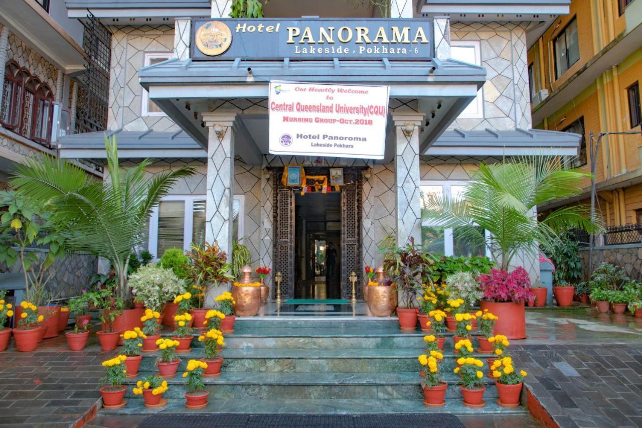 Hotel Panorama Покхара Экстерьер фото